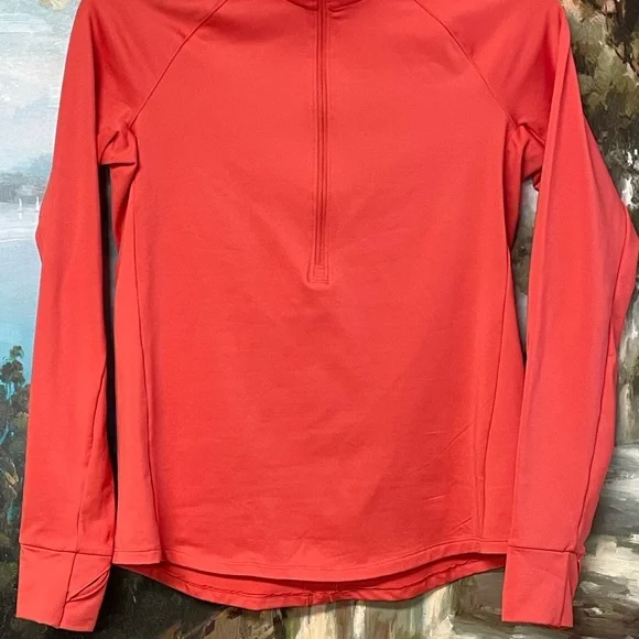 Under Armour Vibrant Coral ColdGear Fitted Top - Picture 11 of 12